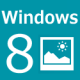 Windows8 　フォトアプリで写真を日付別にまとめて表示させる